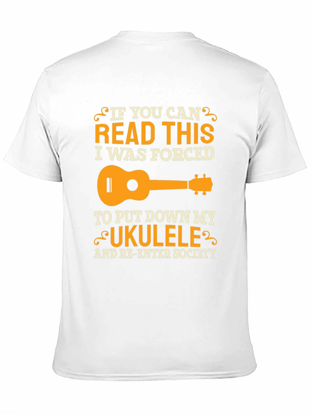 Ukulele Forced to Re-Enter Society T-Shirt