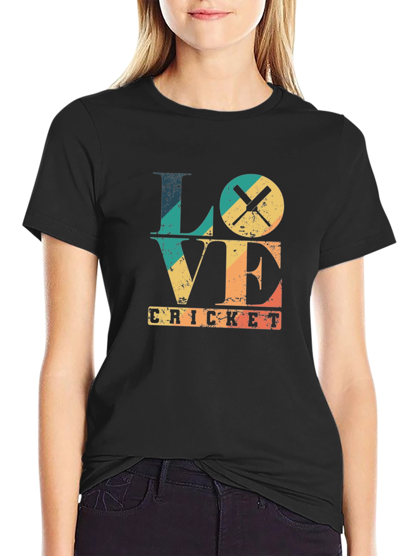 Love Cricket Graphic T-Shirt - Sport Fan Apparel