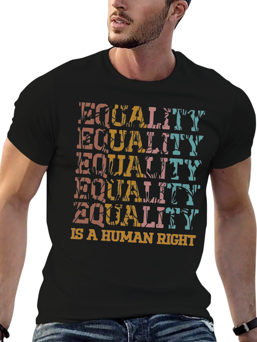 Equality is a Human Right Graphic T-Shirt
