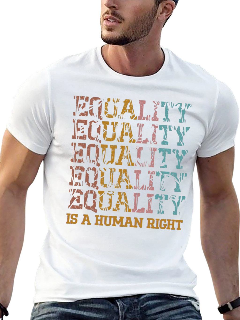 Equality is a Human Right Graphic T-Shirt