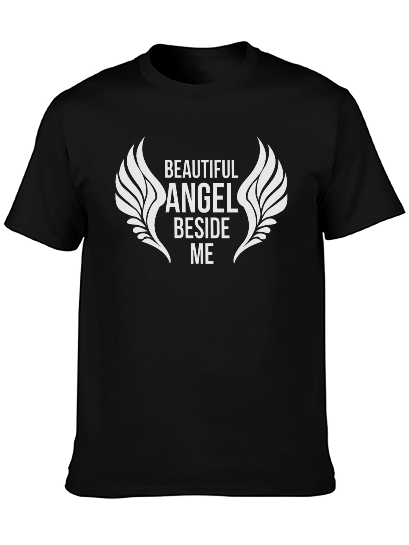 Beautiful Angel Beside Me Graphic Tee