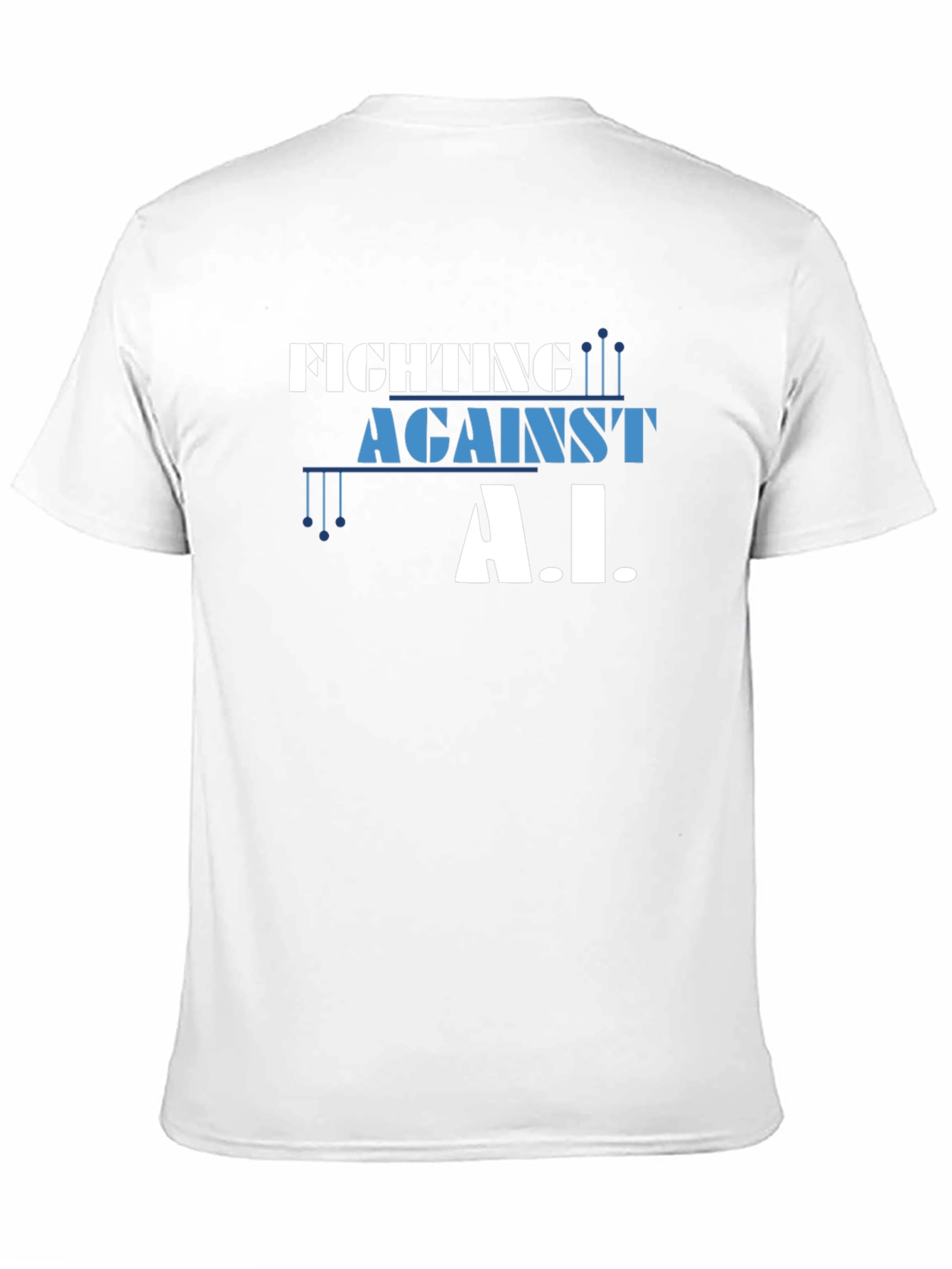 Fighting Against A.I. Graphic T-Shirt