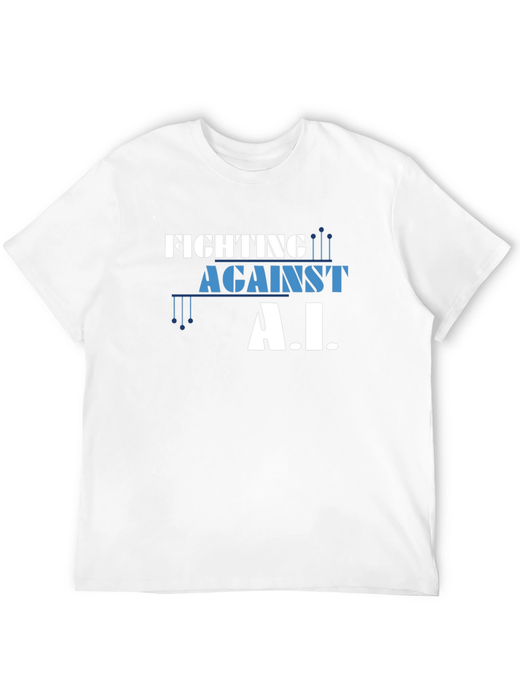 Fighting Against A.I. Graphic T-Shirt