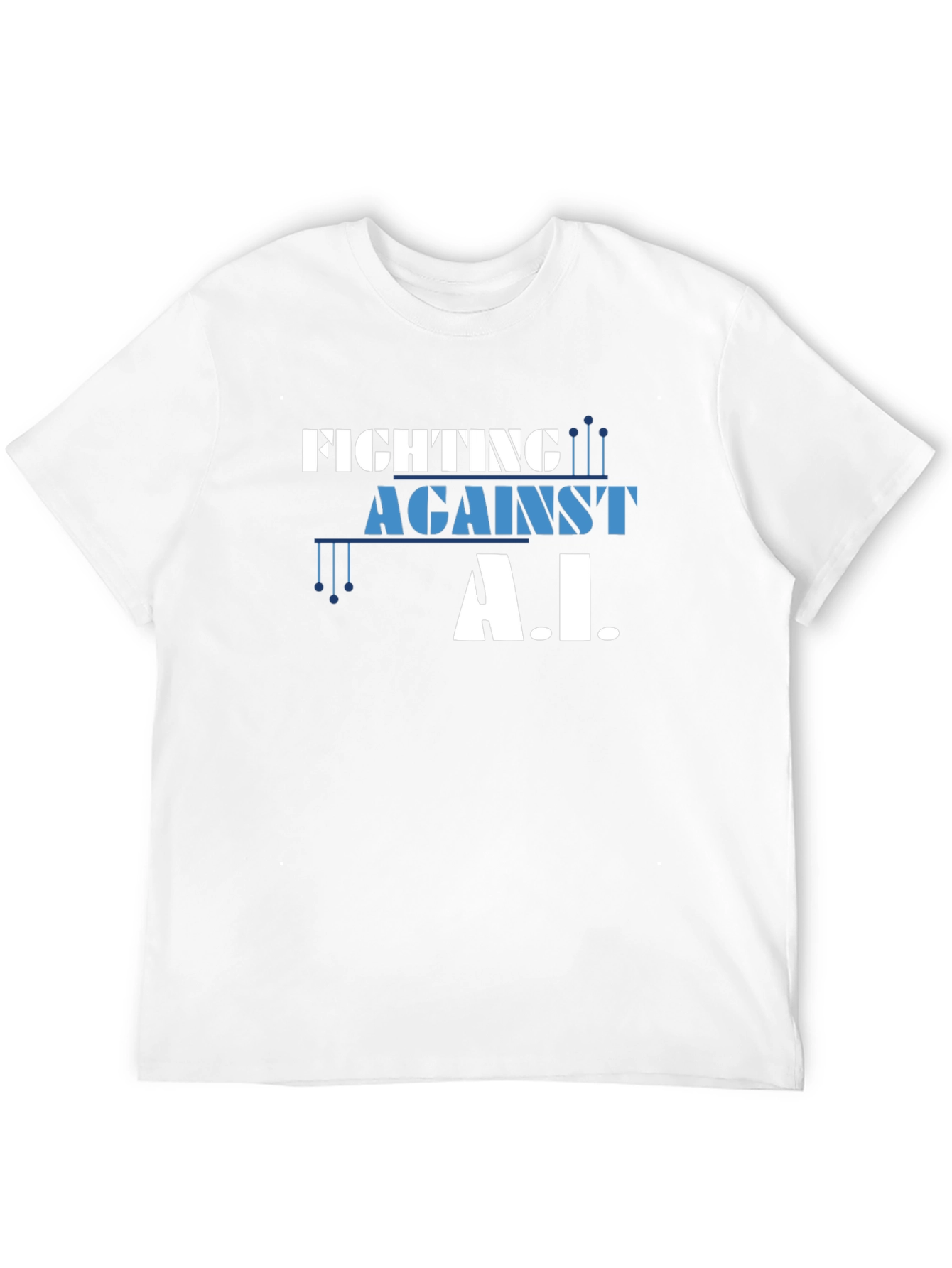 Fighting Against A.I. Graphic T-Shirt