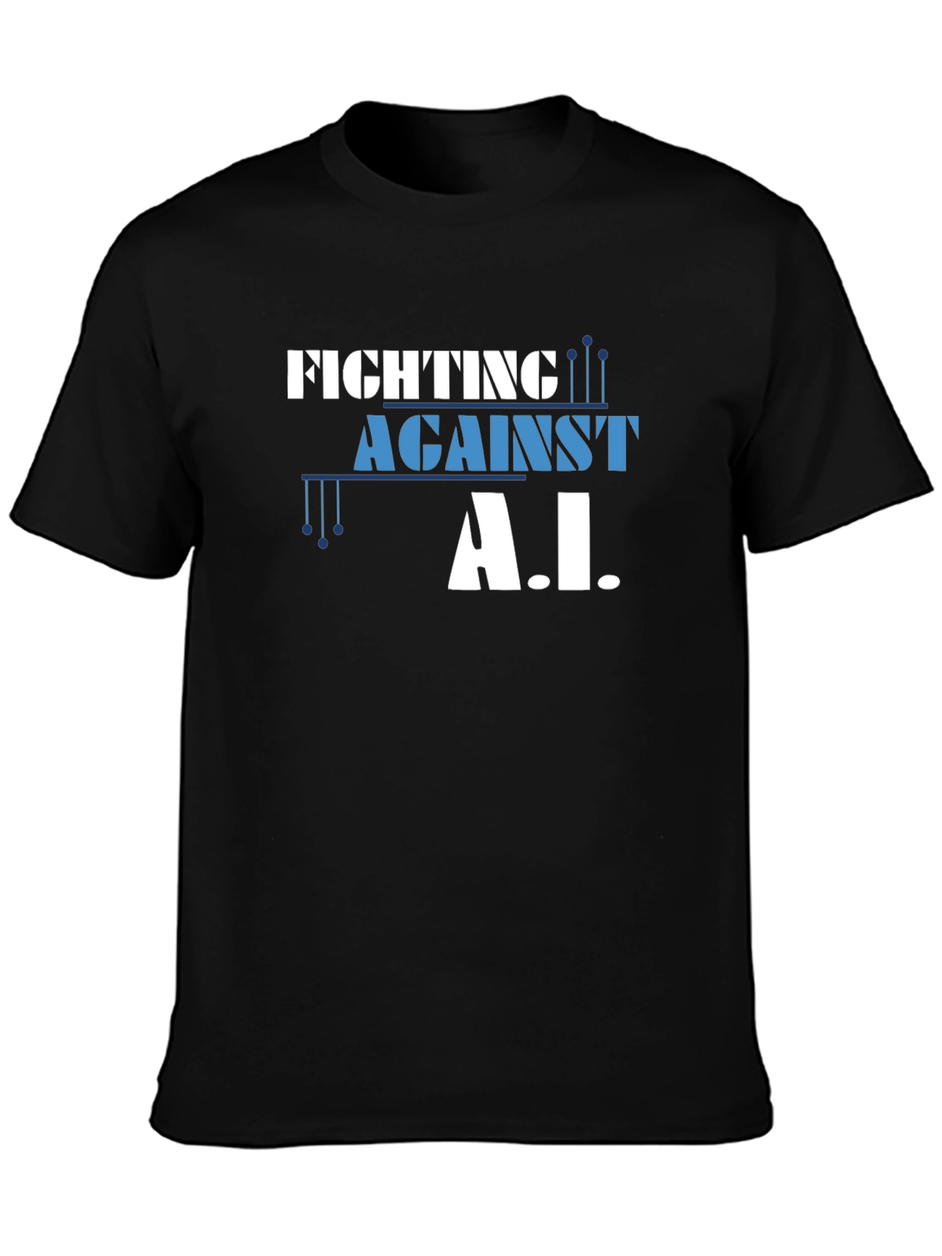 Fighting Against A.I. Graphic T-Shirt