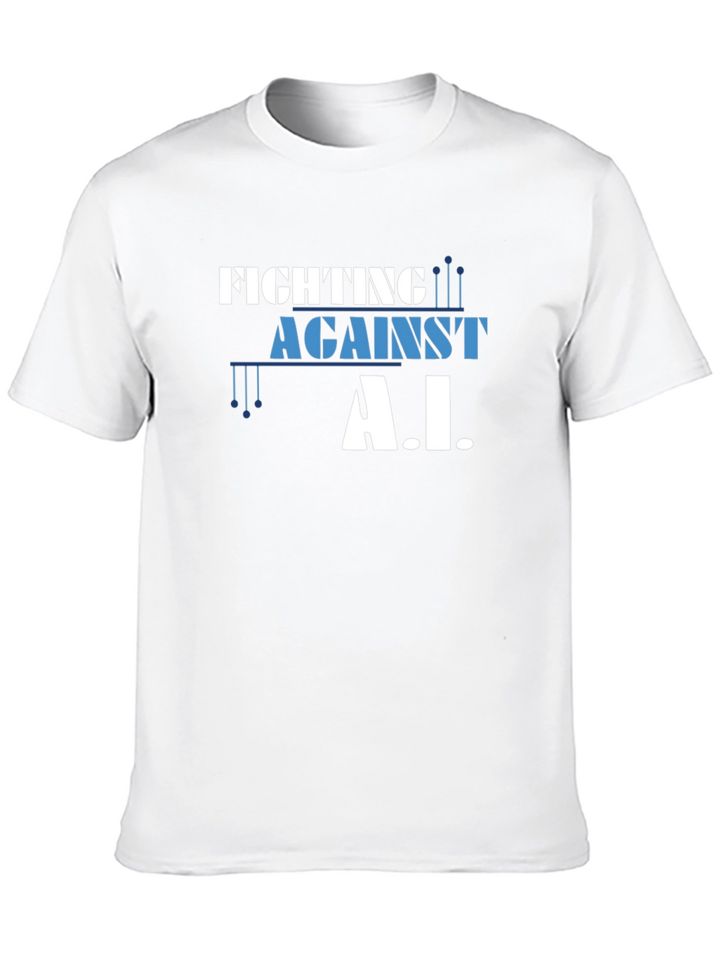 Fighting Against A.I. Graphic T-Shirt