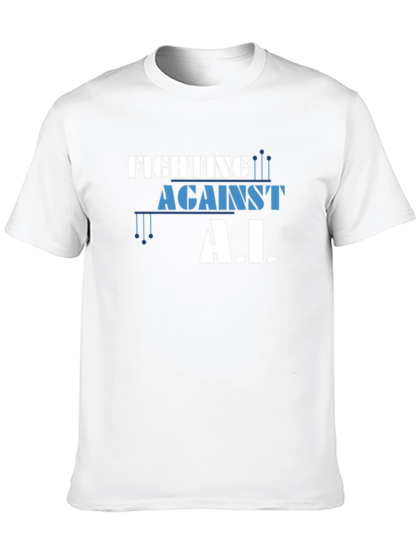 Fighting Against A.I. Graphic T-Shirt