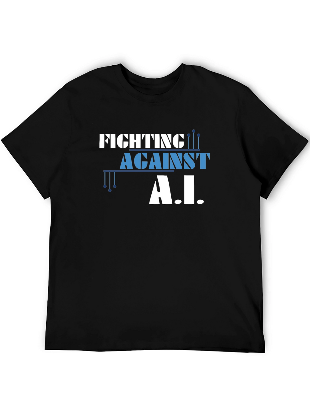 Fighting Against A.I. Graphic T-Shirt