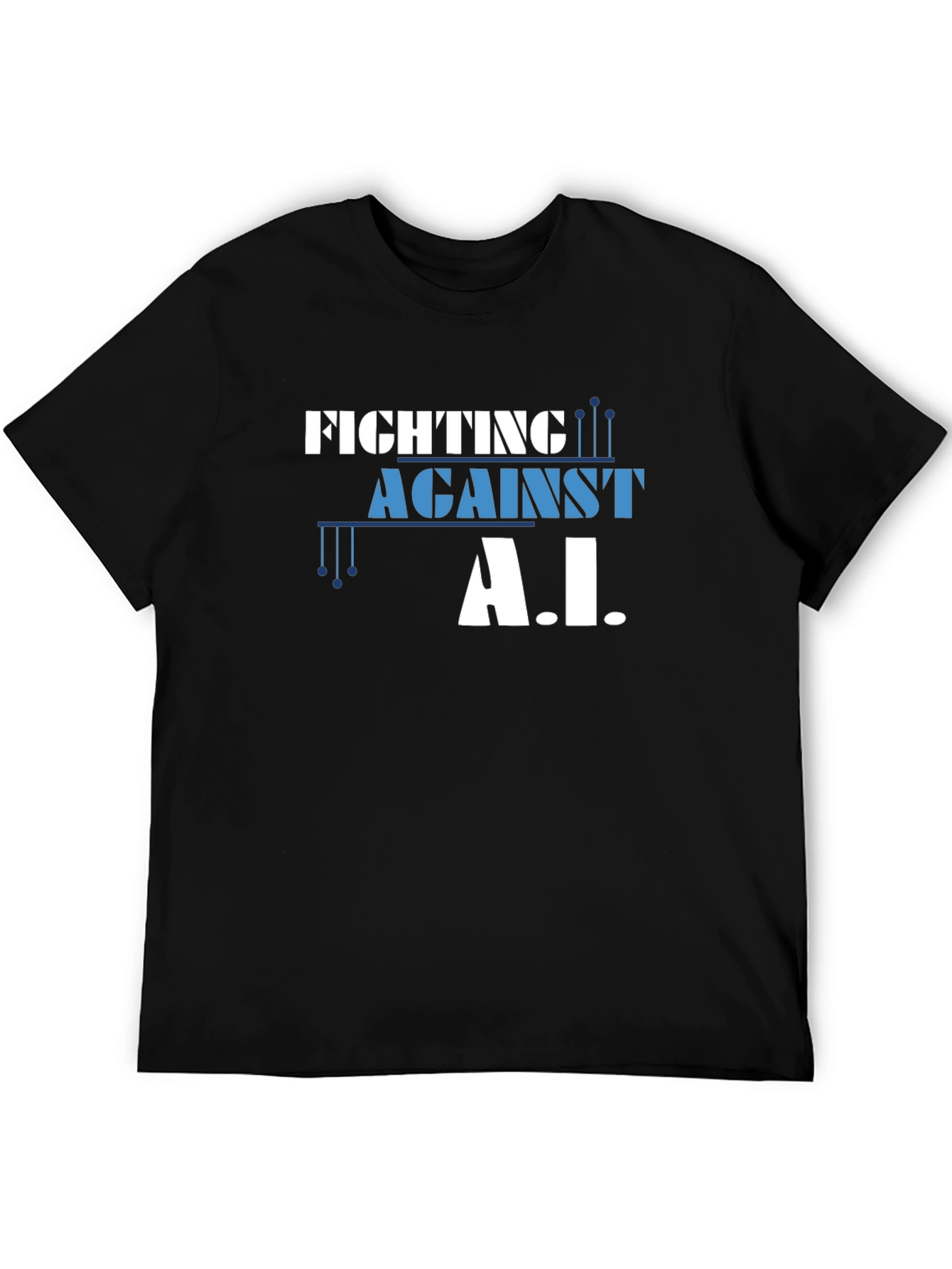 Fighting Against A.I. Graphic T-Shirt