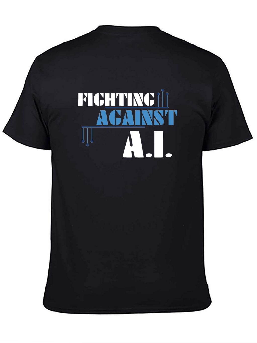 Fighting Against A.I. Graphic T-Shirt