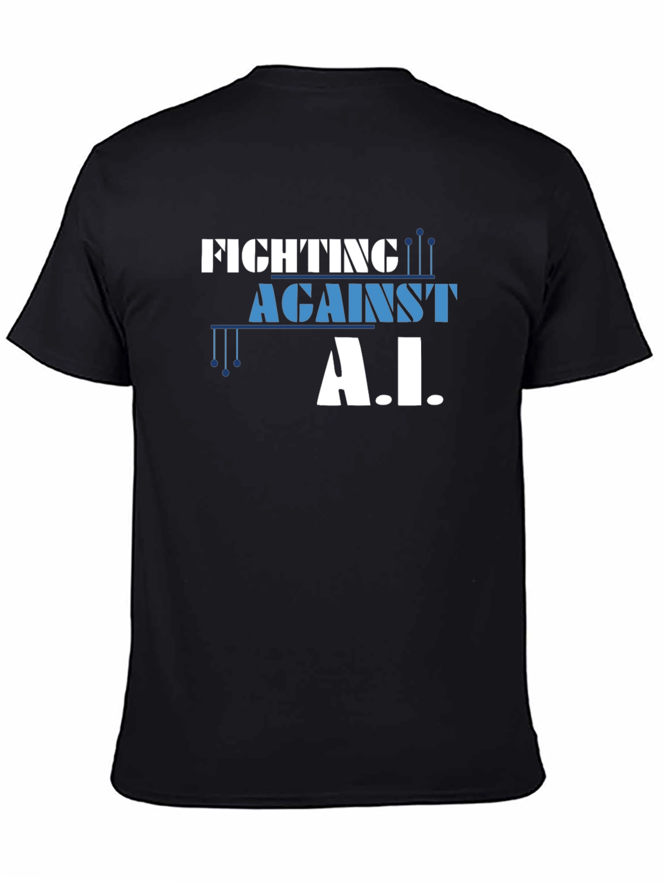 Fighting Against A.I. Graphic T-Shirt