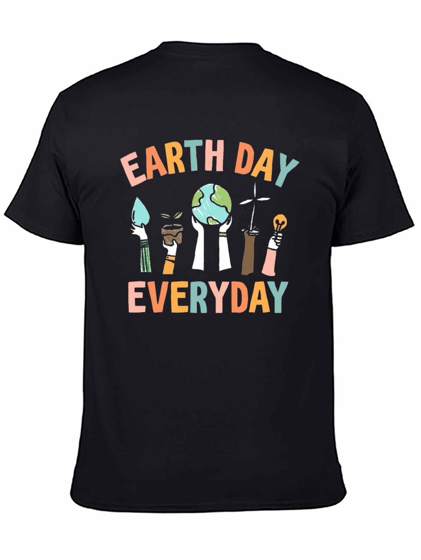 Earth Day Everyday Graphic T-Shirt - Eco Friendly