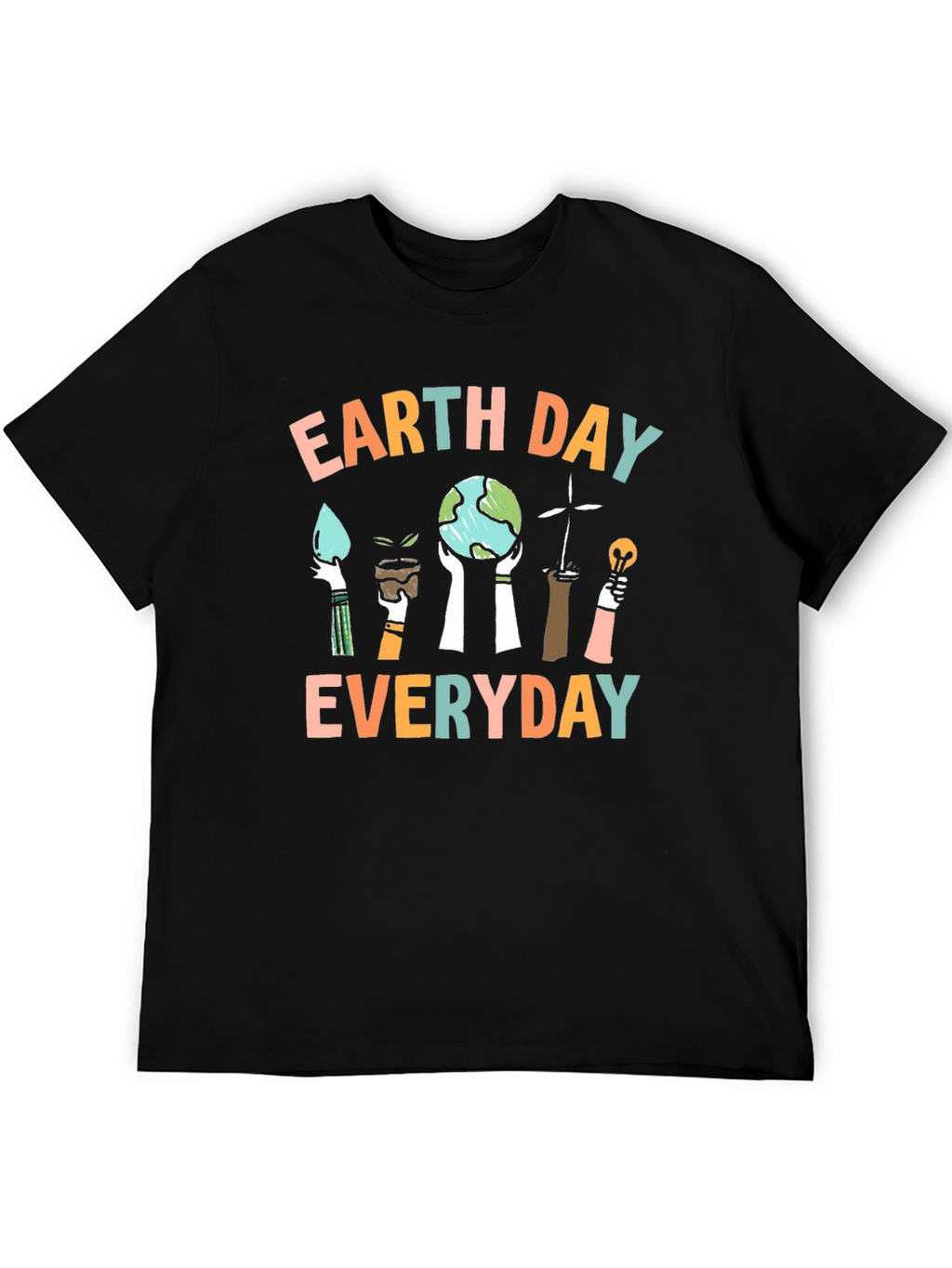 Earth Day Everyday Graphic T-Shirt - Eco Friendly