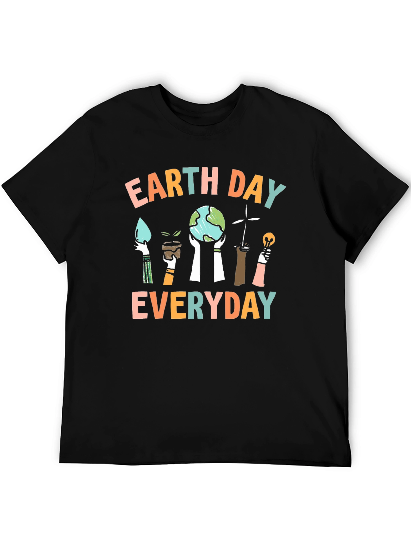 Earth Day Everyday Graphic T-Shirt - Eco Friendly
