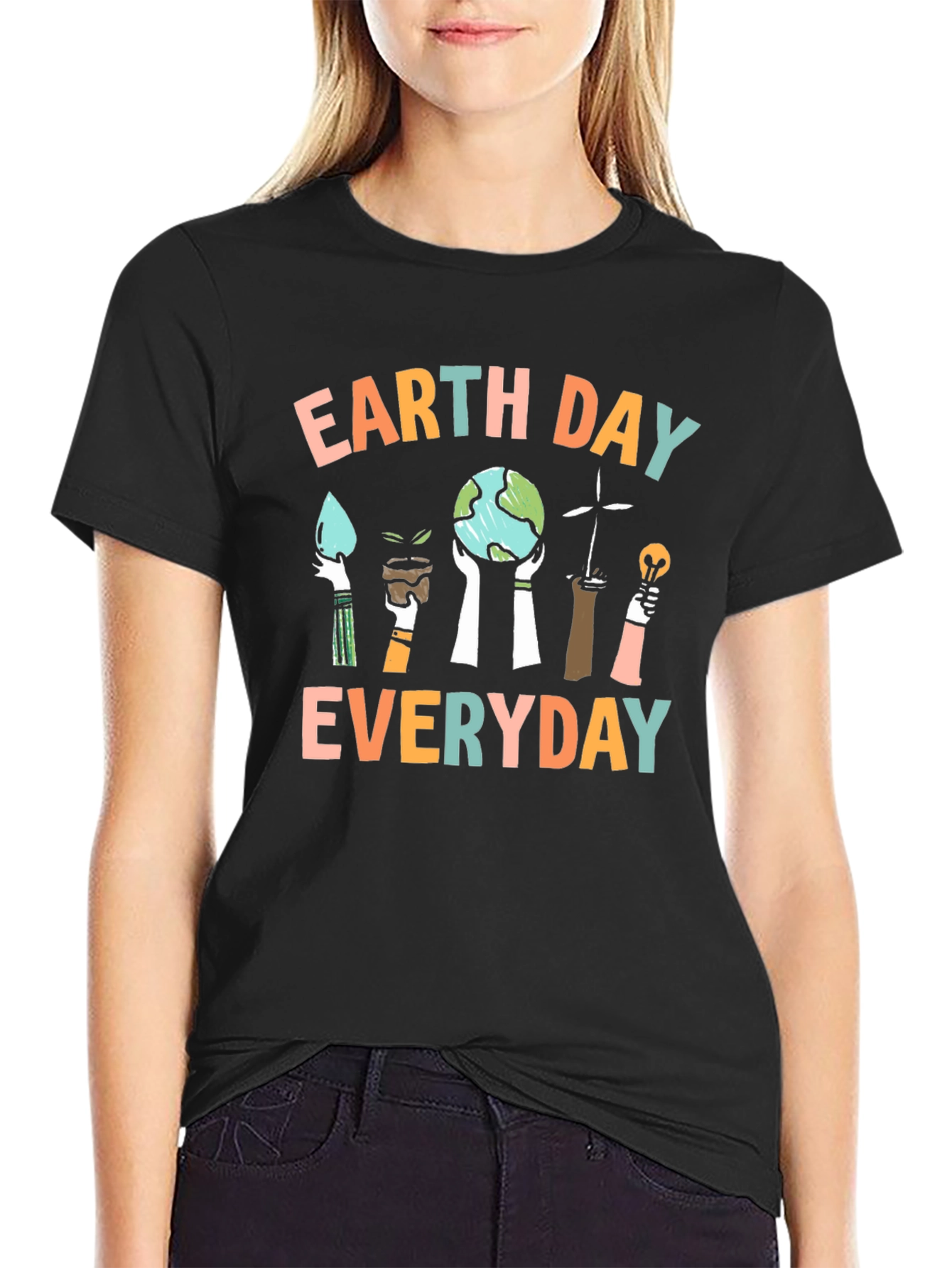 Earth Day Everyday Graphic T-Shirt - Eco Friendly
