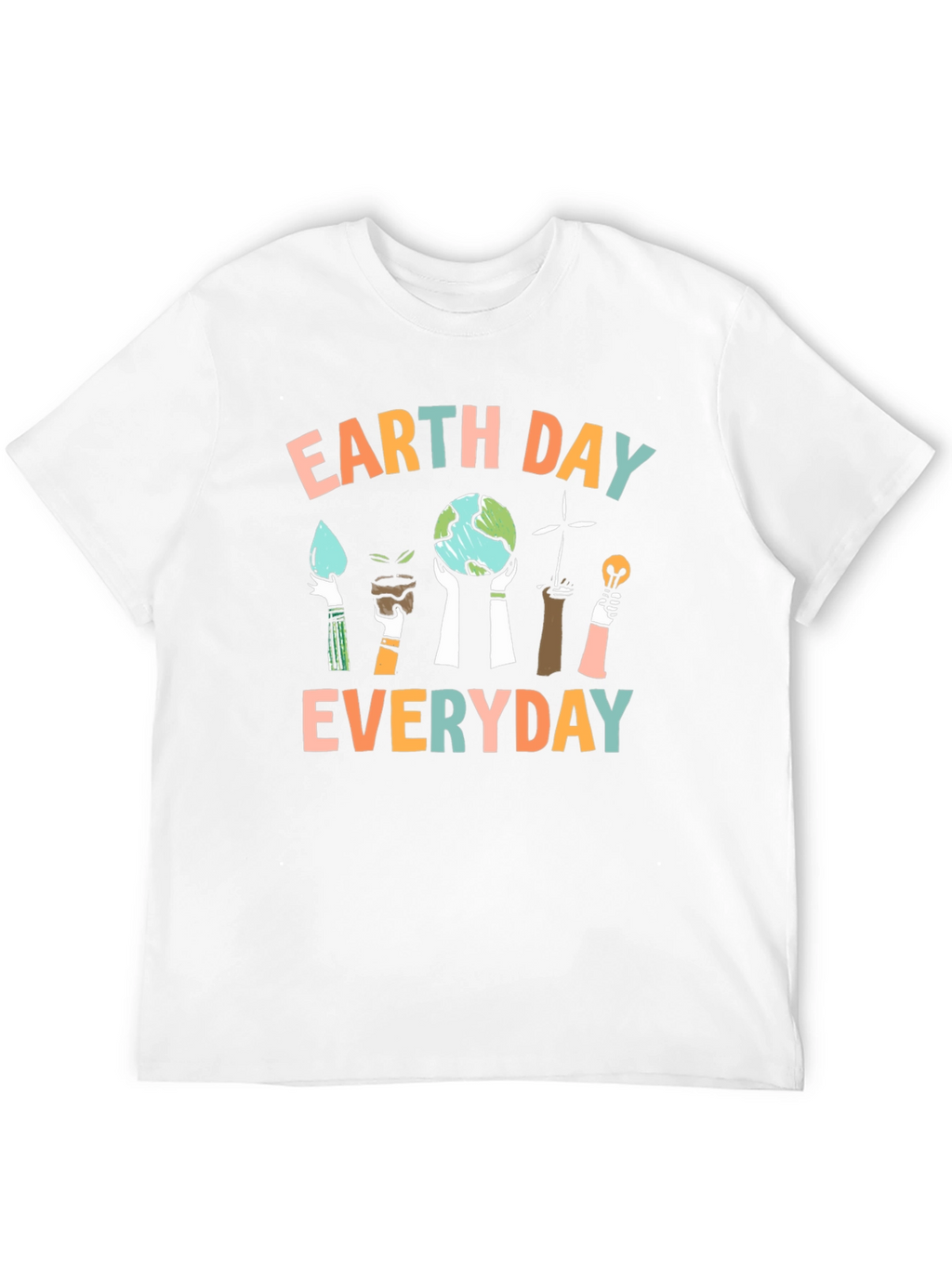 Earth Day Everyday Graphic T-Shirt - Eco Friendly