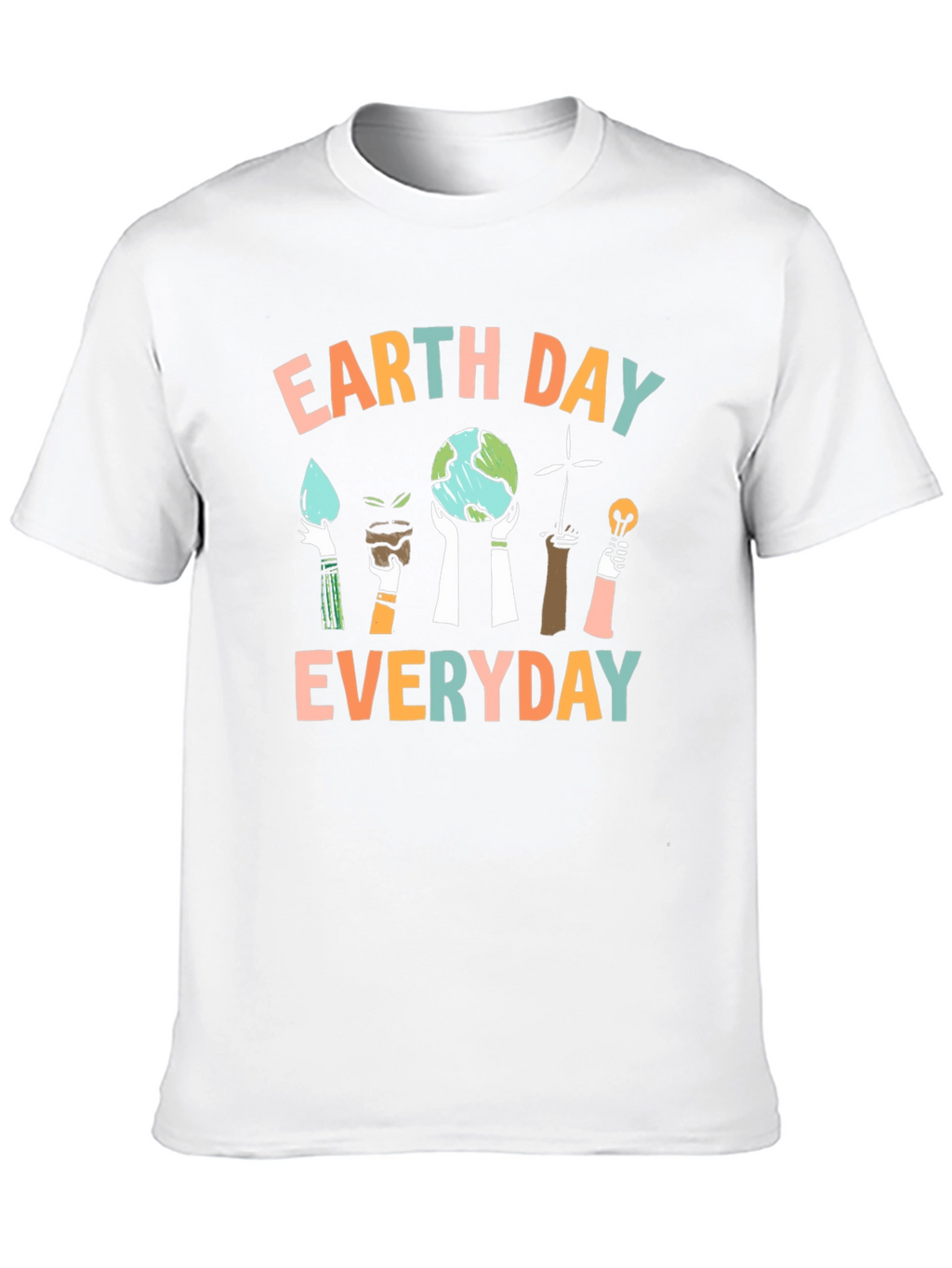 Earth Day Everyday Graphic T-Shirt - Eco Friendly