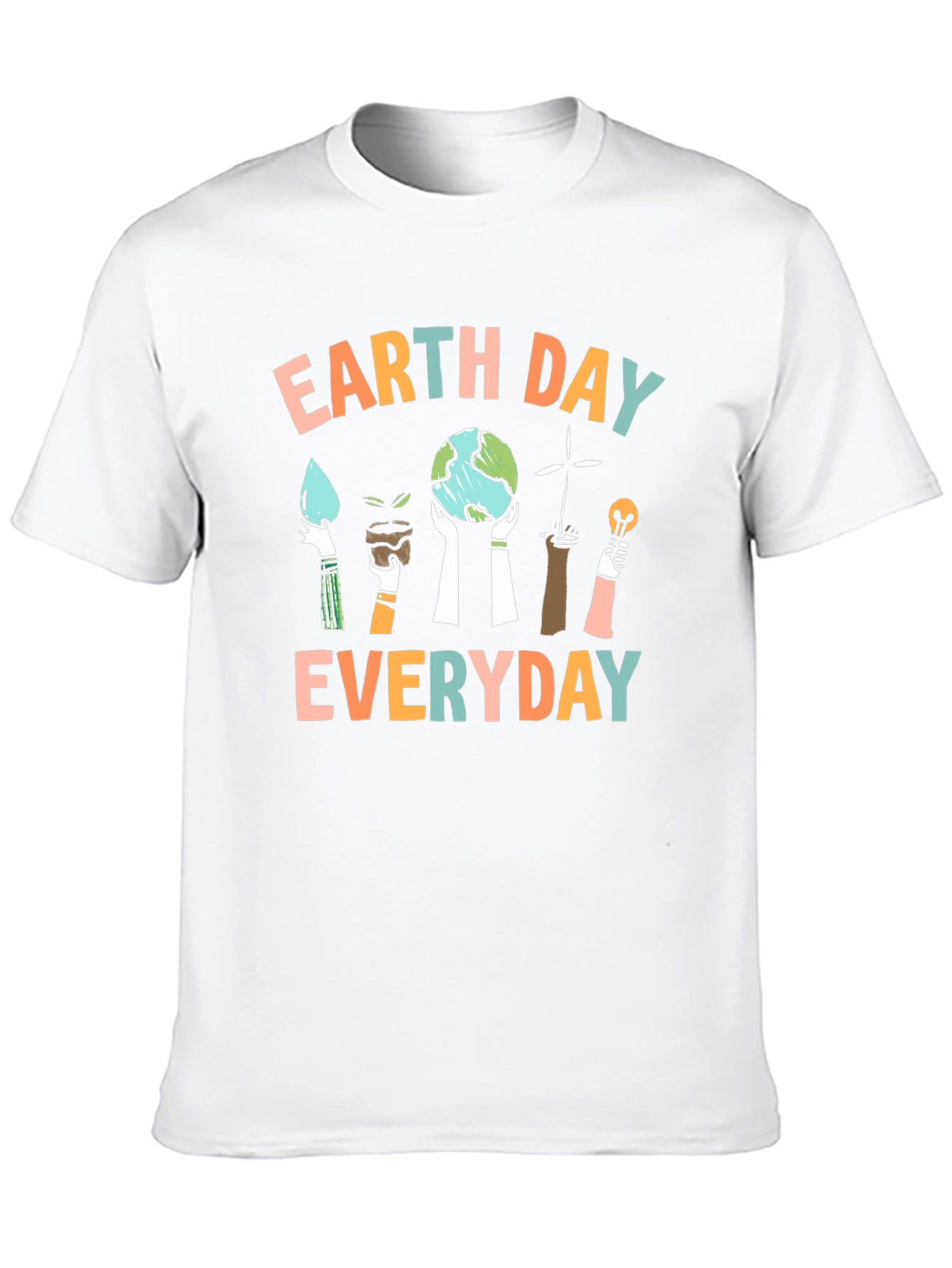 Earth Day Everyday Graphic T-Shirt - Eco Friendly