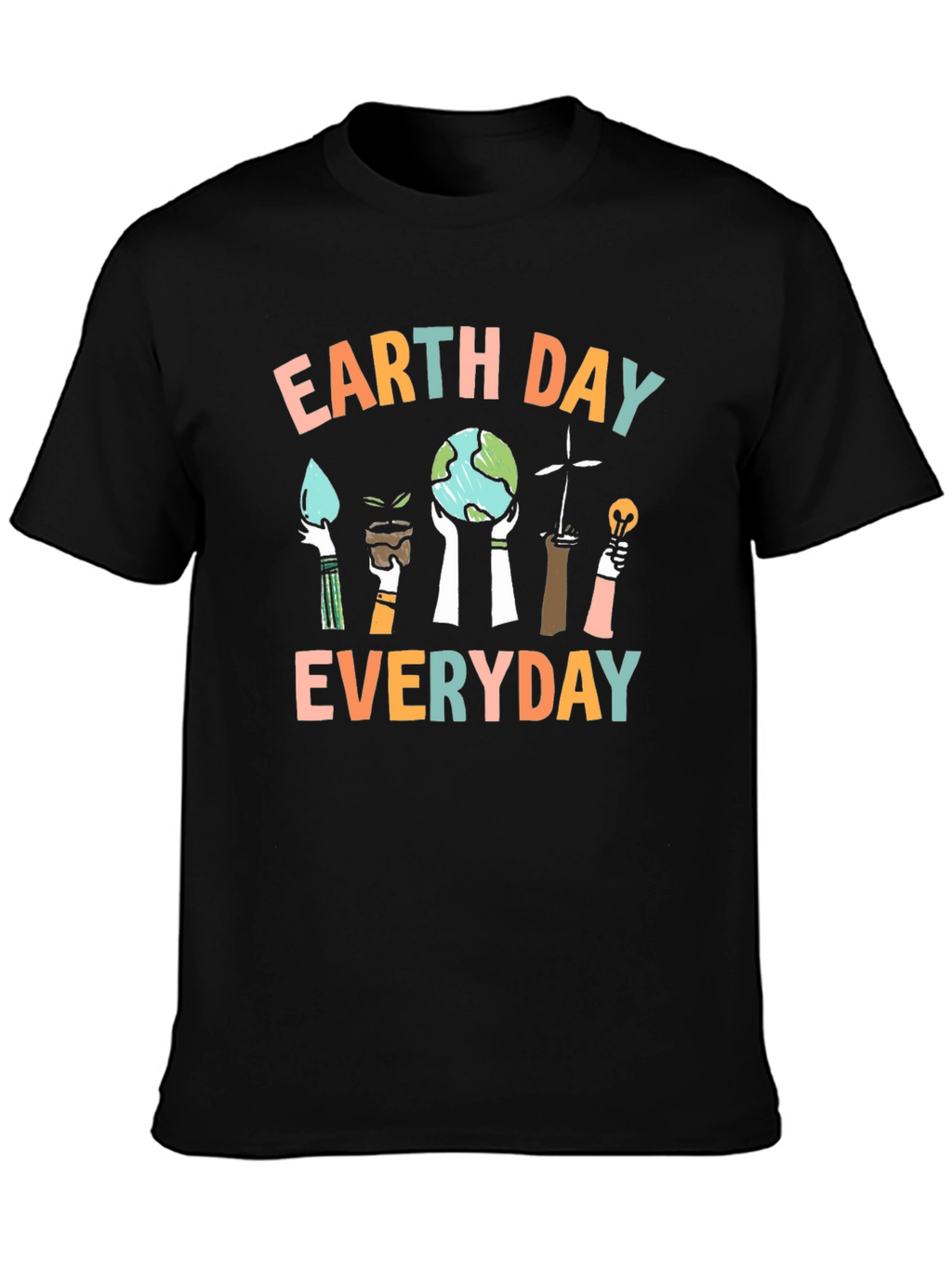 Earth Day Everyday Graphic T-Shirt - Eco Friendly