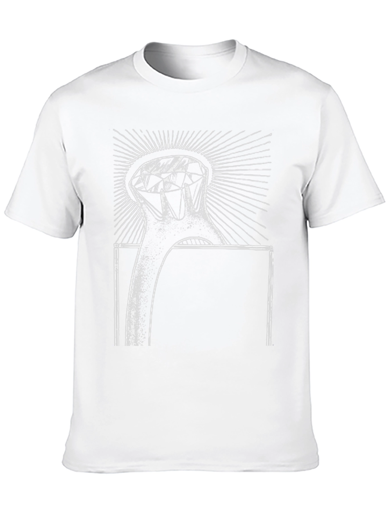 Diamond Ring Graphic Tee - Black