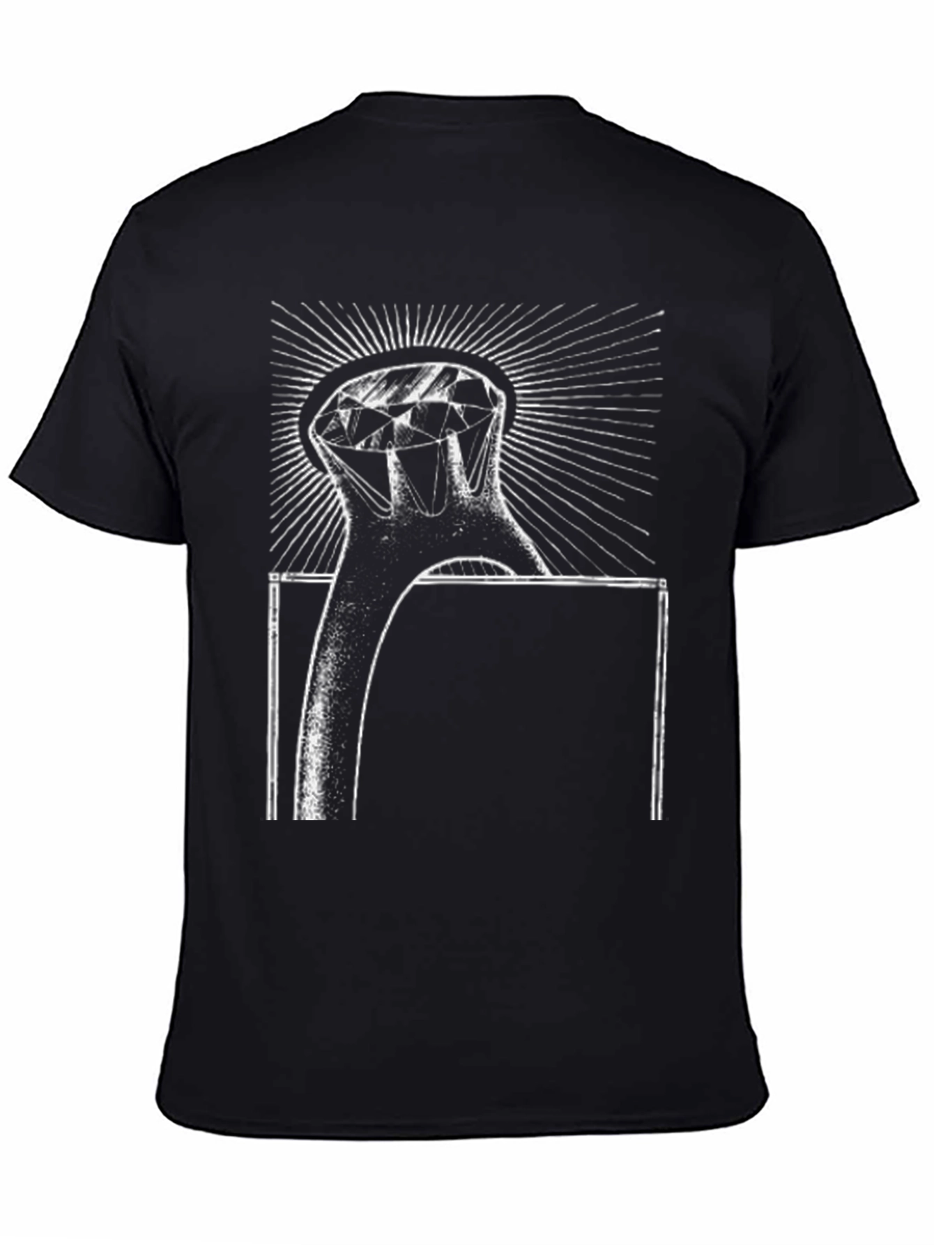 Diamond Ring Graphic Tee - Black