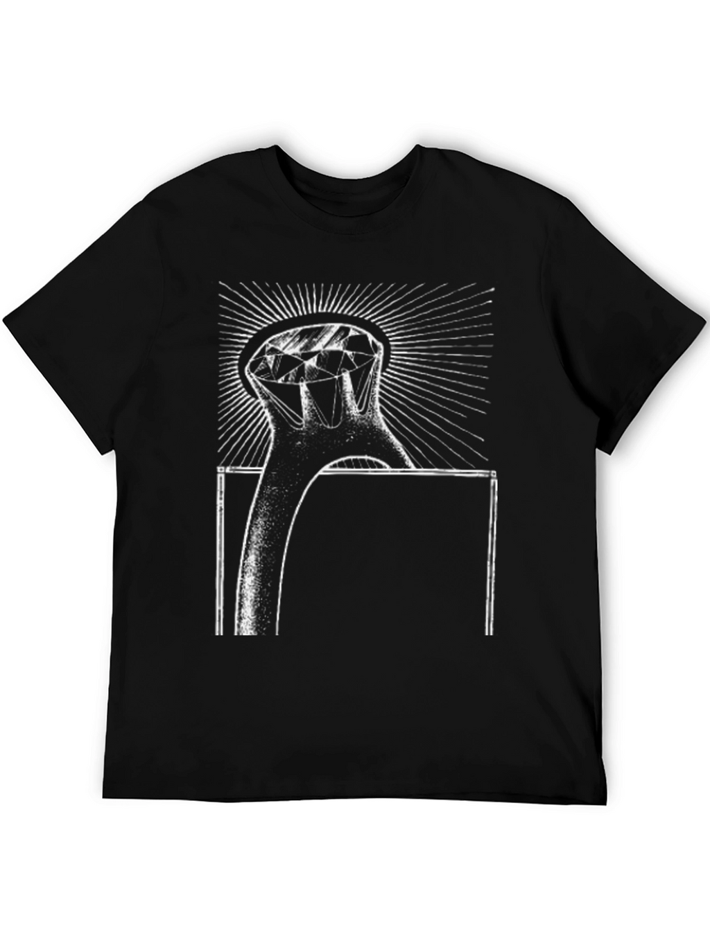 Diamond Ring Graphic Tee - Black