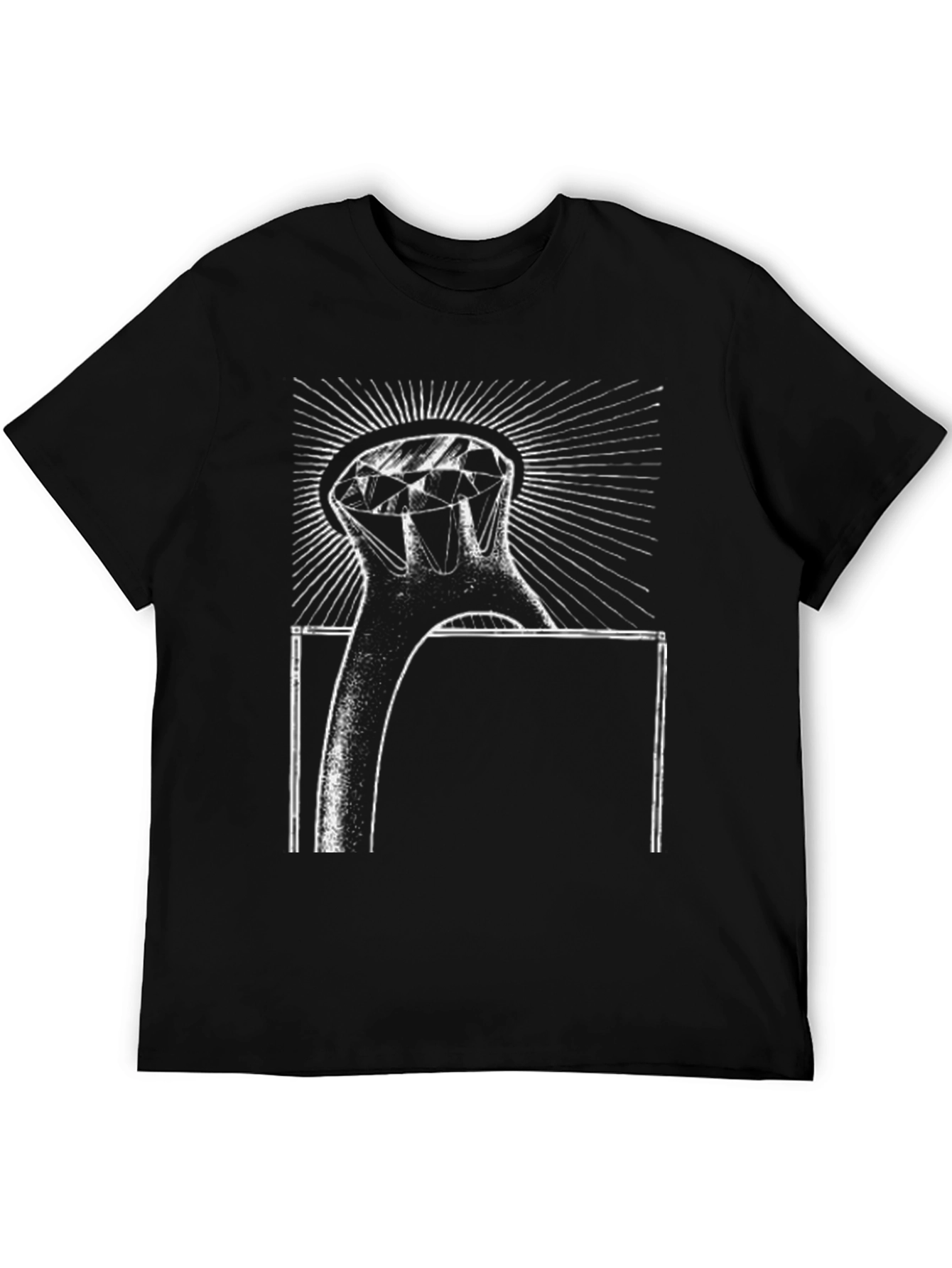 Diamond Ring Graphic Tee - Black
