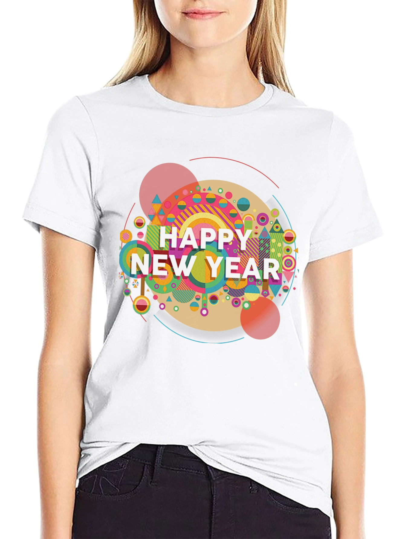 Happy New Year Graphic Tee - Stylish Holiday Shirt