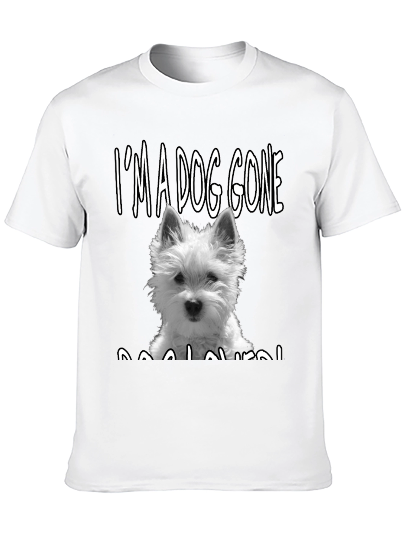Dog Lover T-Shirt - Westie Dog Graphic Tee