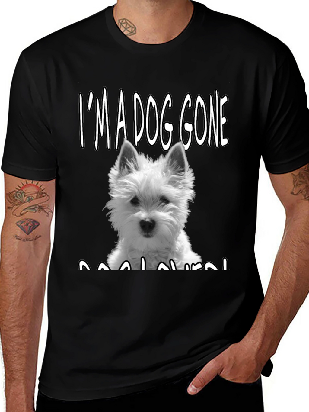 Dog Lover T-Shirt - Westie Dog Graphic Tee