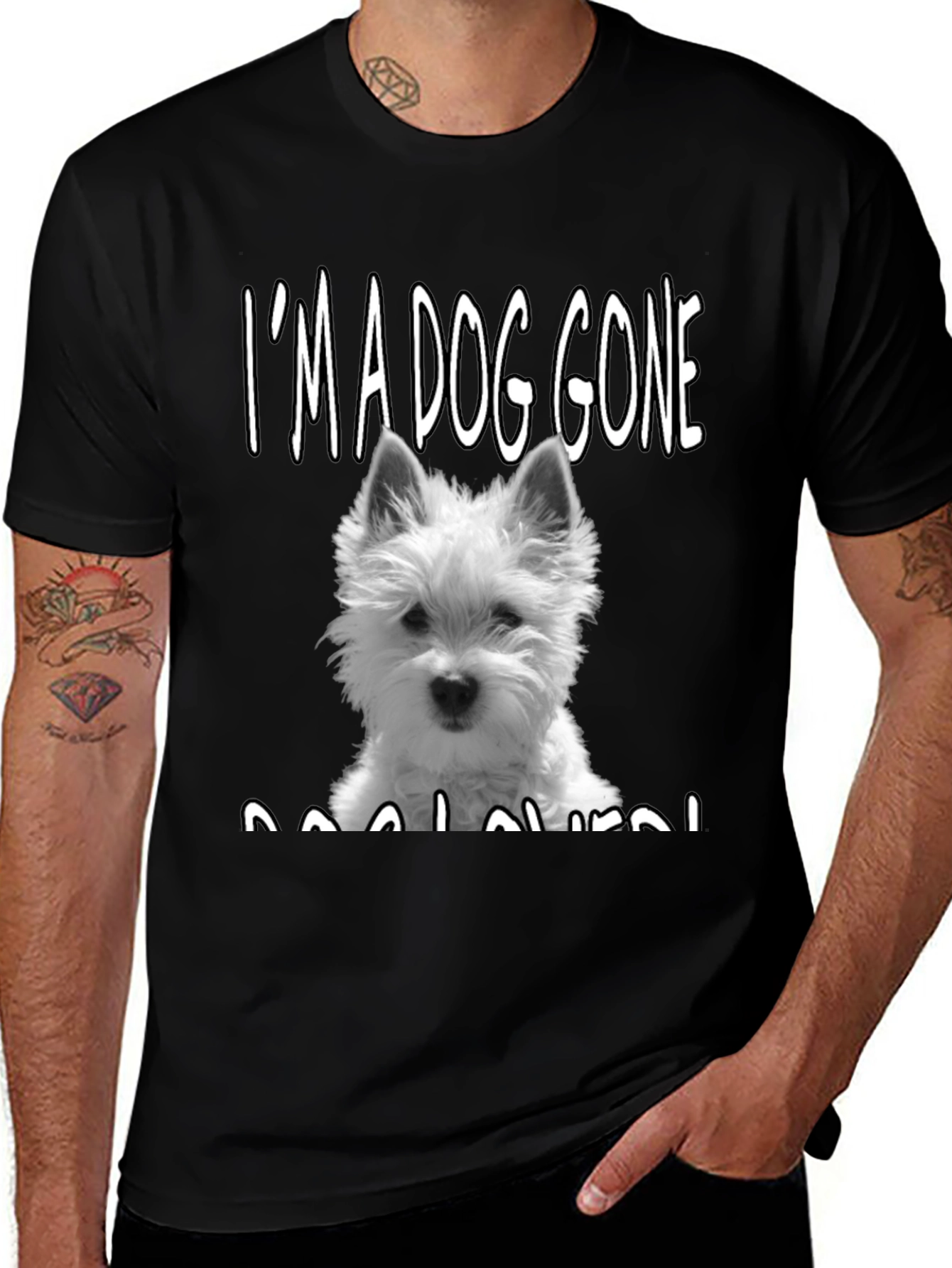 Dog Lover T-Shirt - Westie Dog Graphic Tee