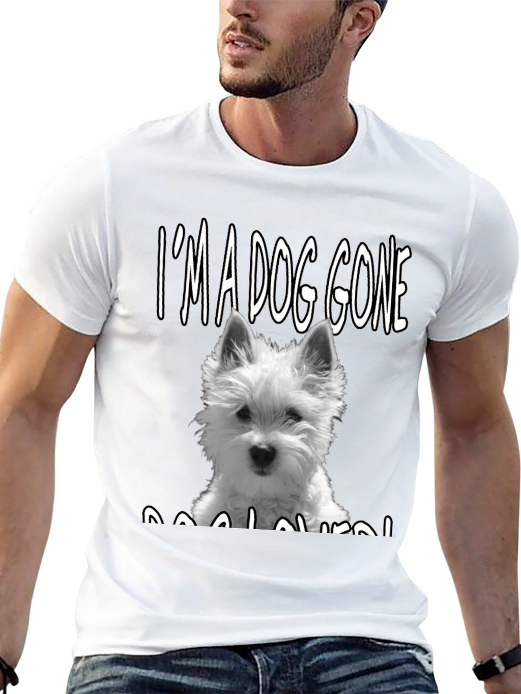 Dog Lover T-Shirt - Westie Dog Graphic Tee
