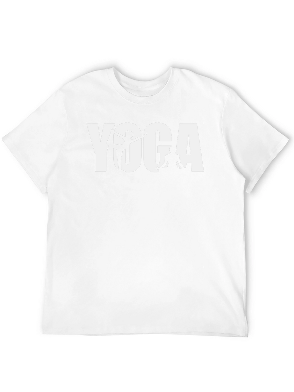 Yoga Graphic Tee - Black Cotton Blend