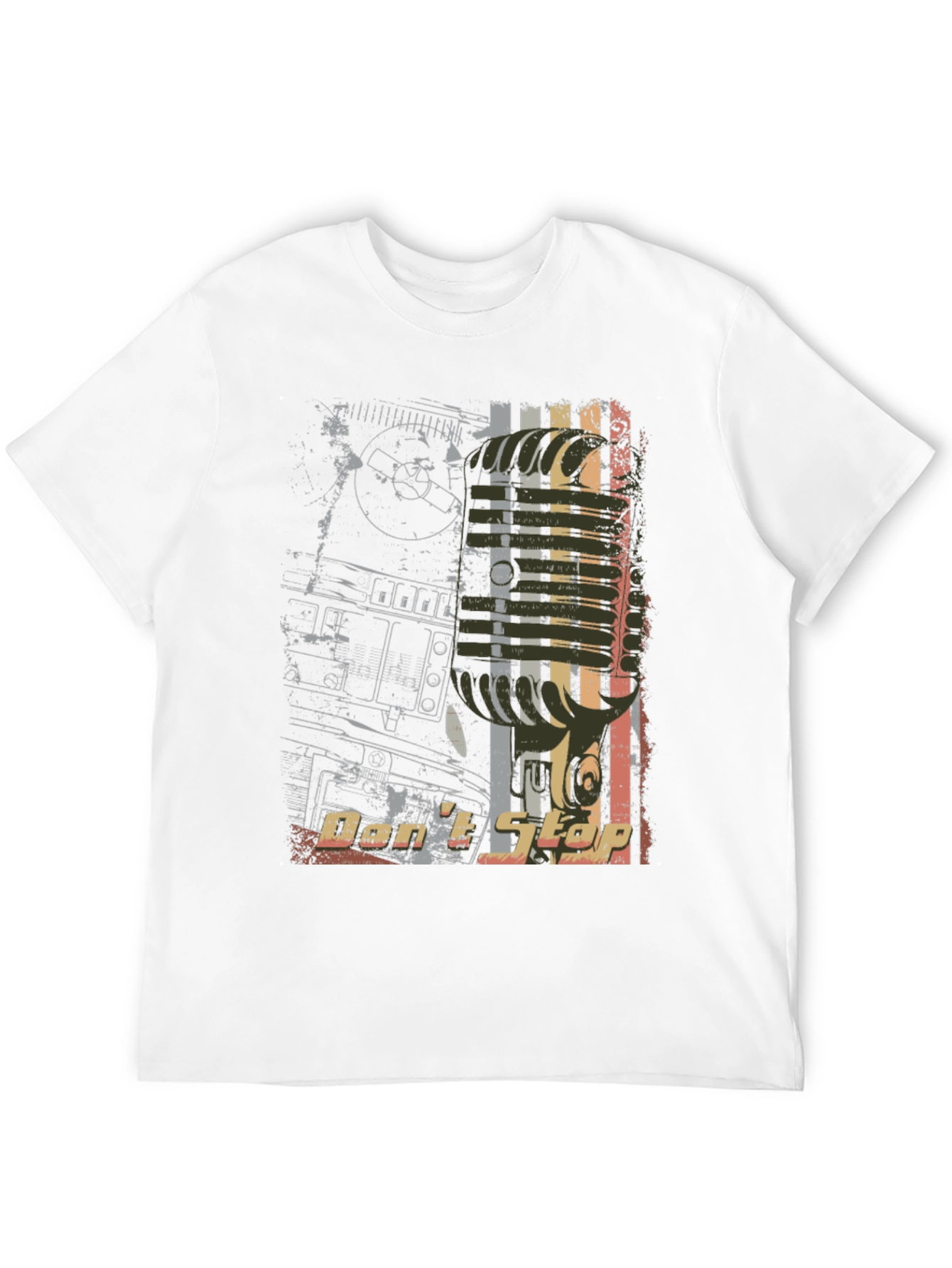 Dont Stop Music Graphic Tee