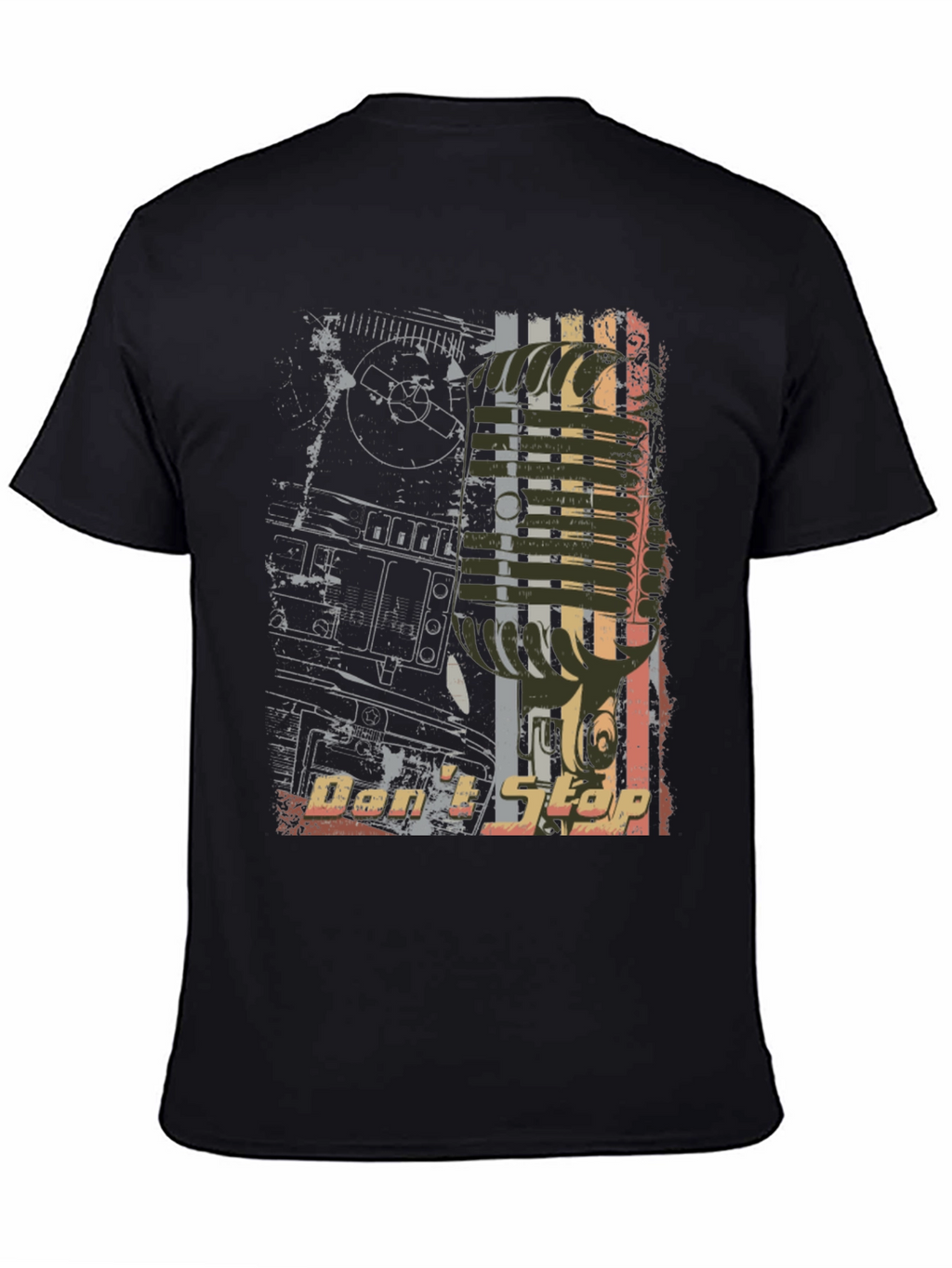 Dont Stop Music Graphic Tee