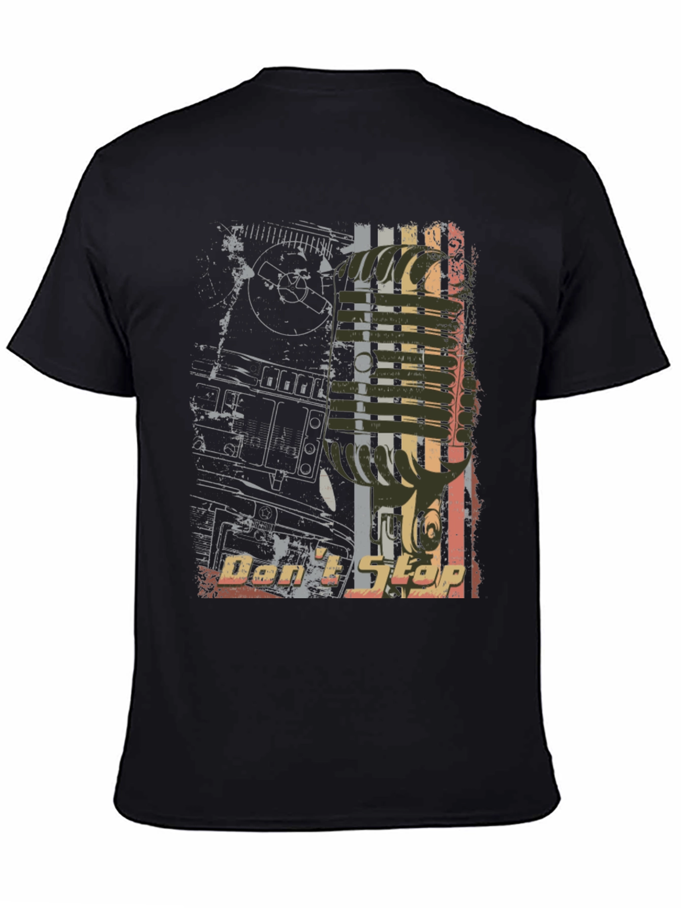 Dont Stop Music Graphic Tee