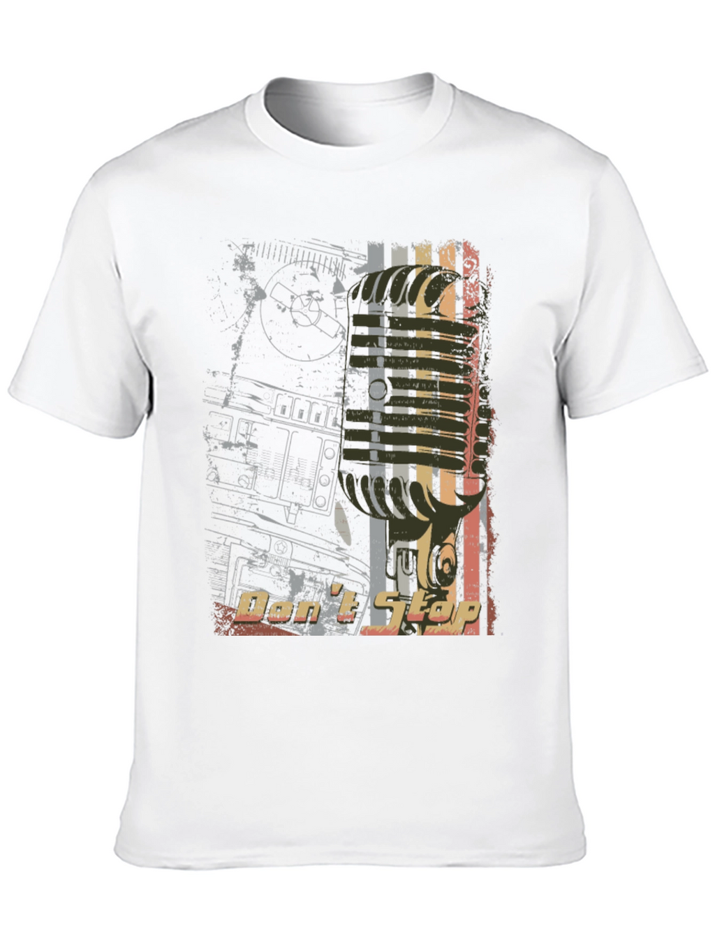 Dont Stop Music Graphic Tee