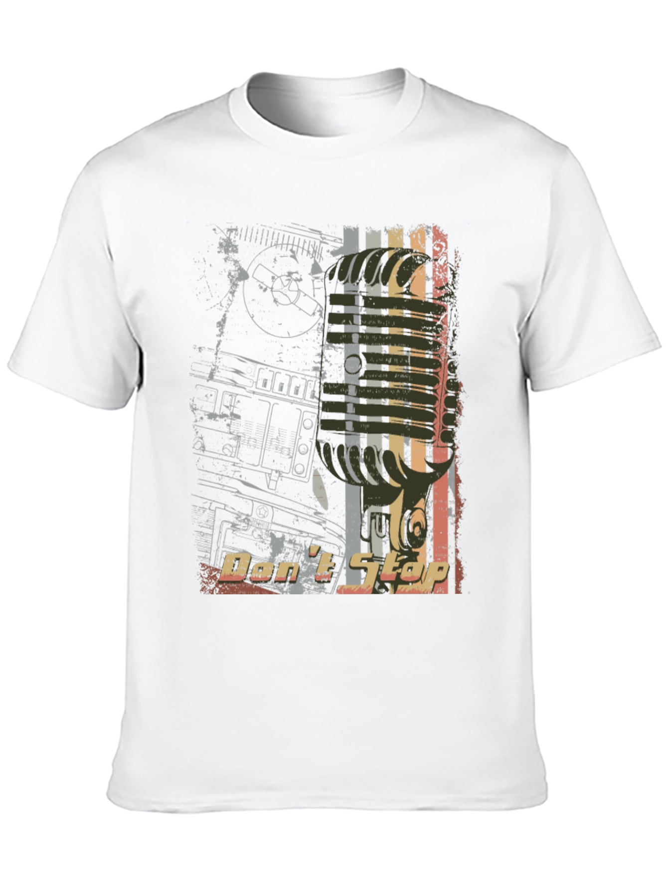 Dont Stop Music Graphic Tee