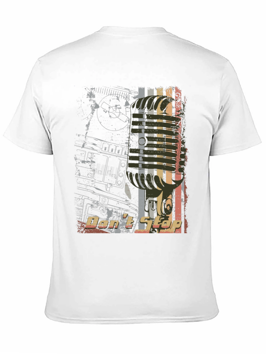 Dont Stop Music Graphic Tee