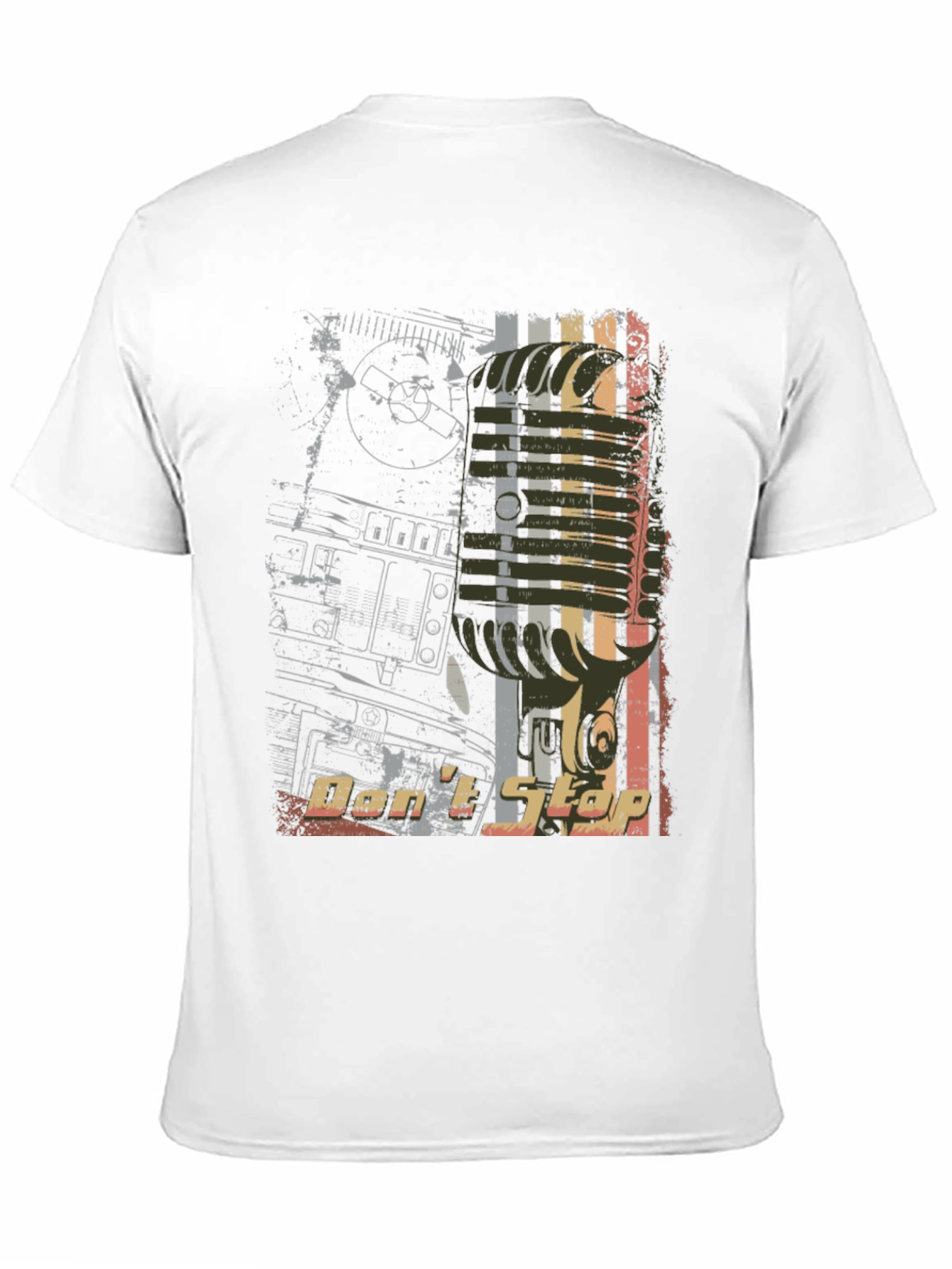 Dont Stop Music Graphic Tee
