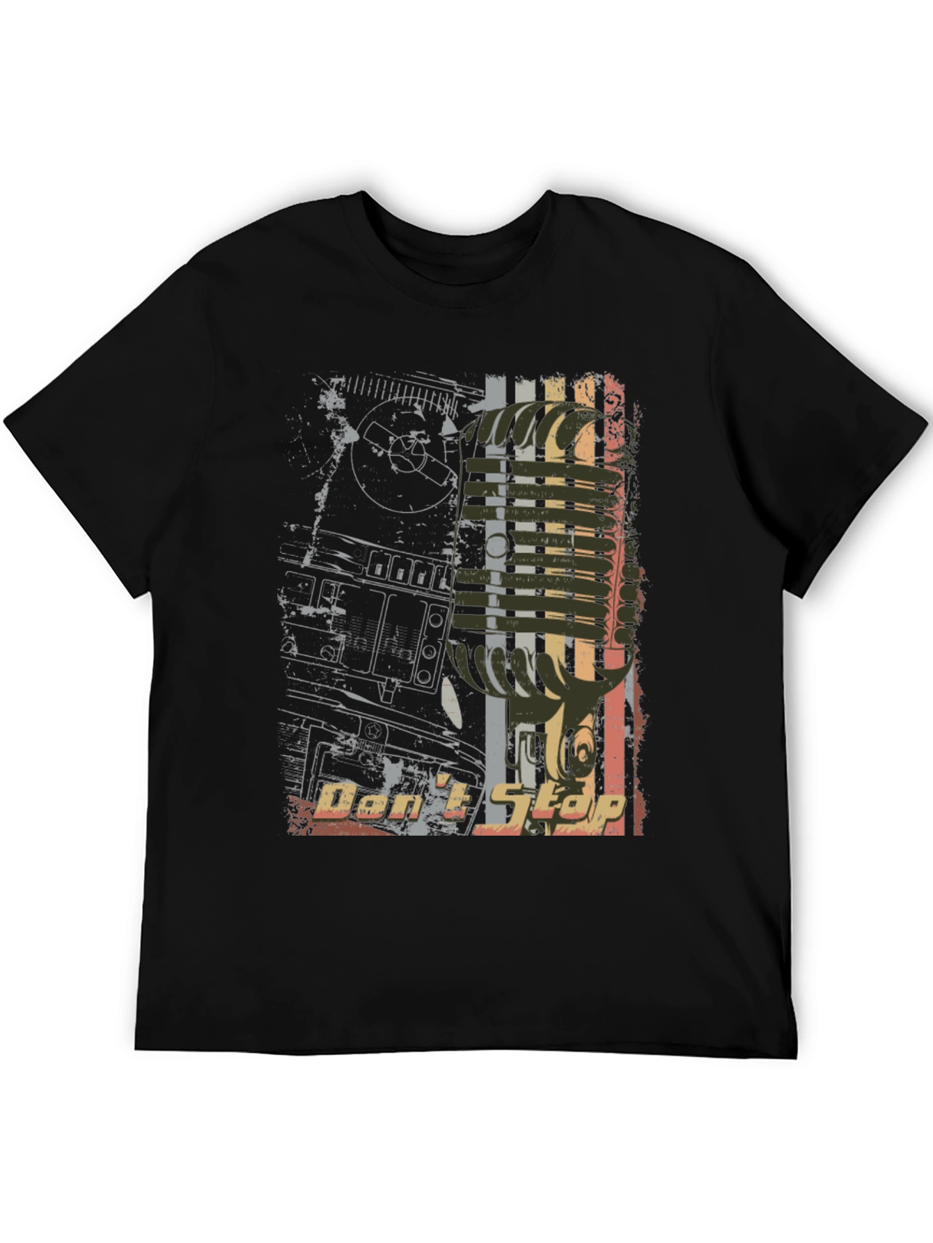 Dont Stop Music Graphic Tee