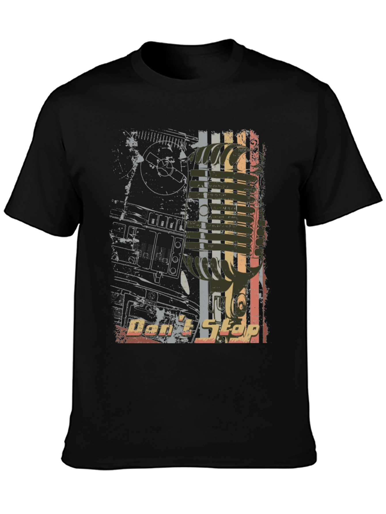 Dont Stop Music Graphic Tee