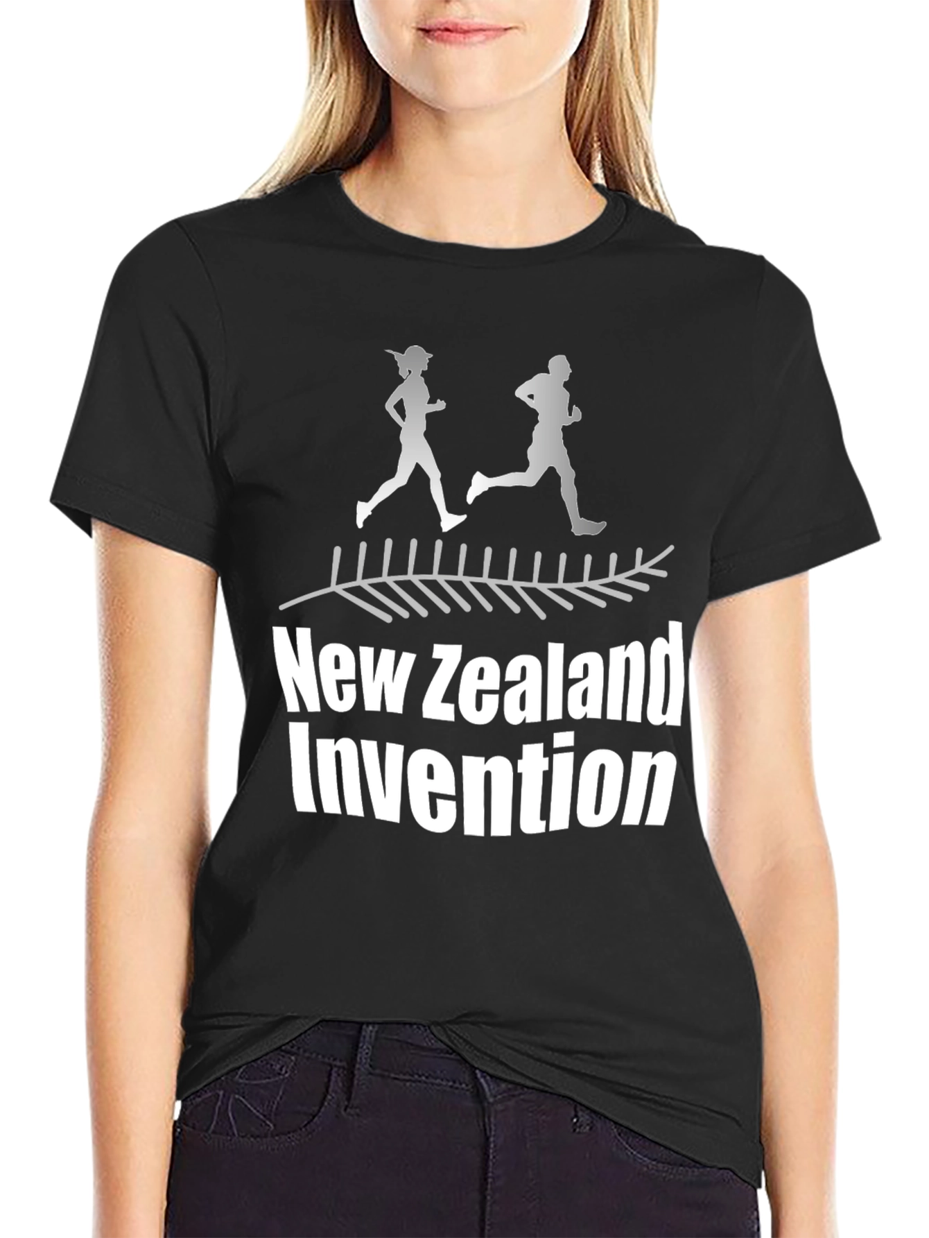 New Zealand Invention Running T-Shirt