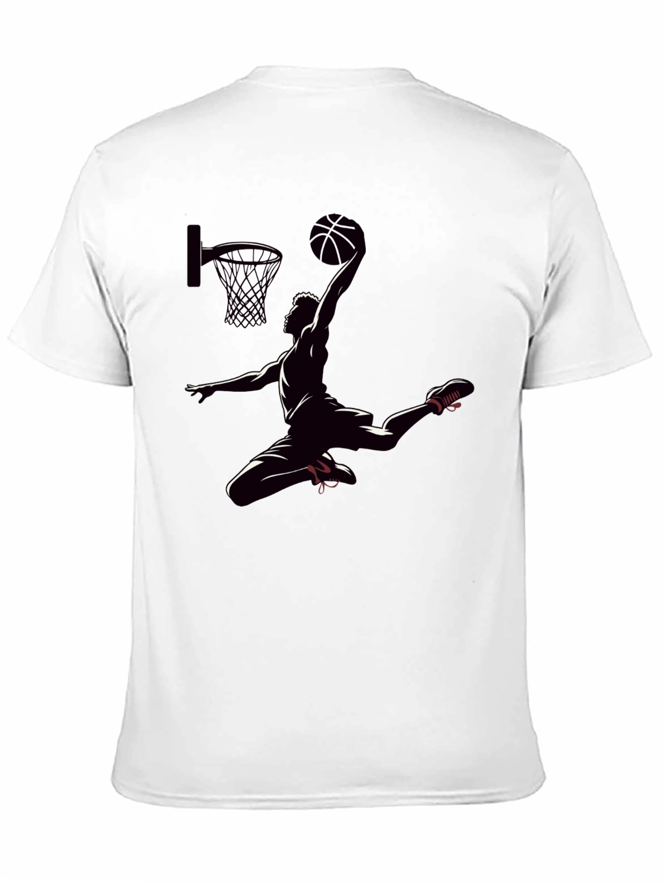 Basketball Dunk Graphic T-Shirt