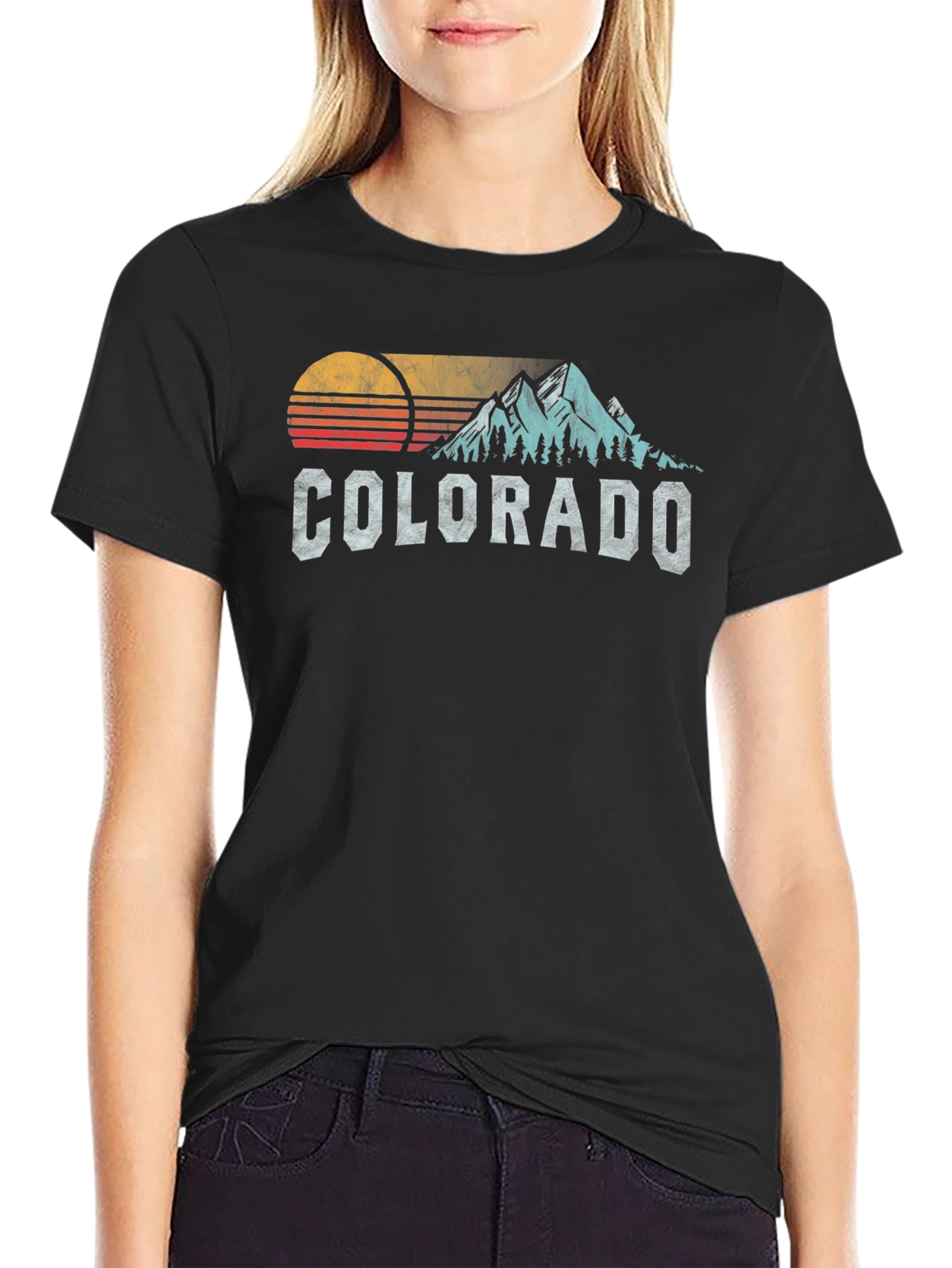 Colorado Vintage Graphic Tee - Mountain Adventure