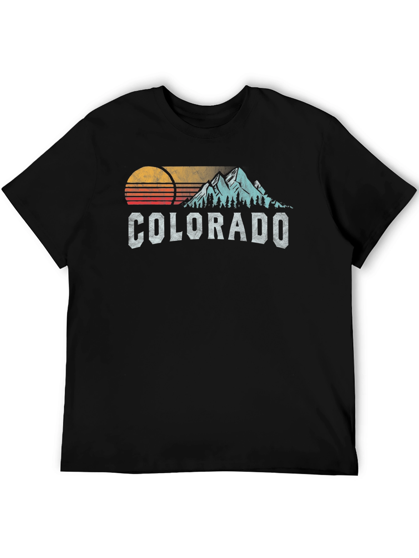 Colorado Vintage Graphic Tee - Mountain Adventure