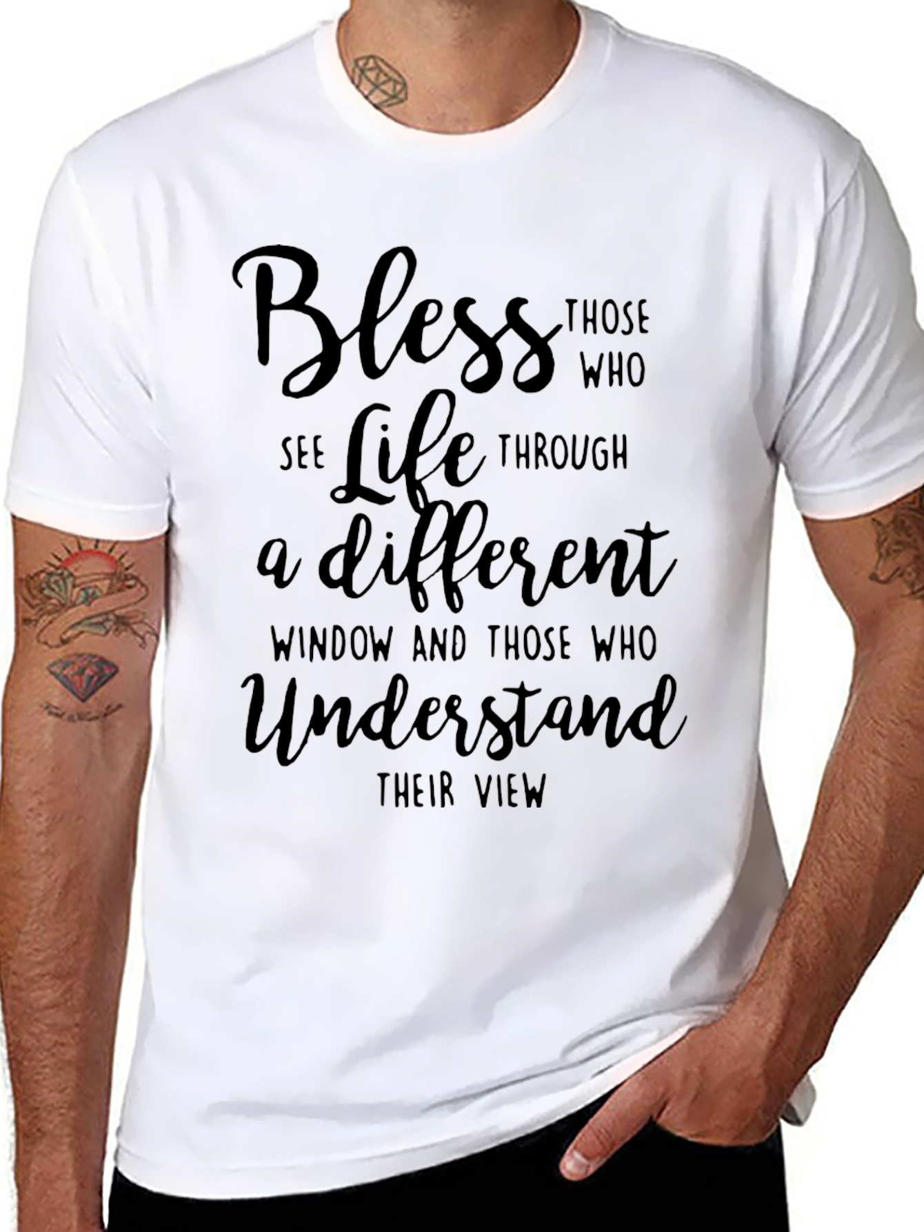 Bless Those Who See Life T-Shirt