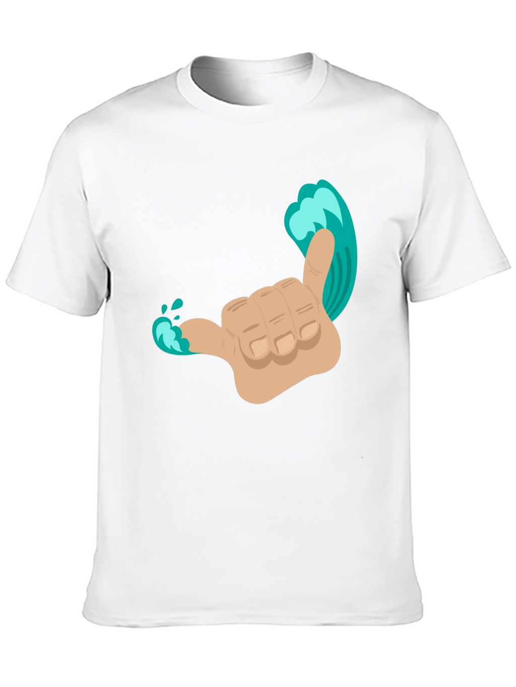 Hang Loose Wave Hand T-Shirt