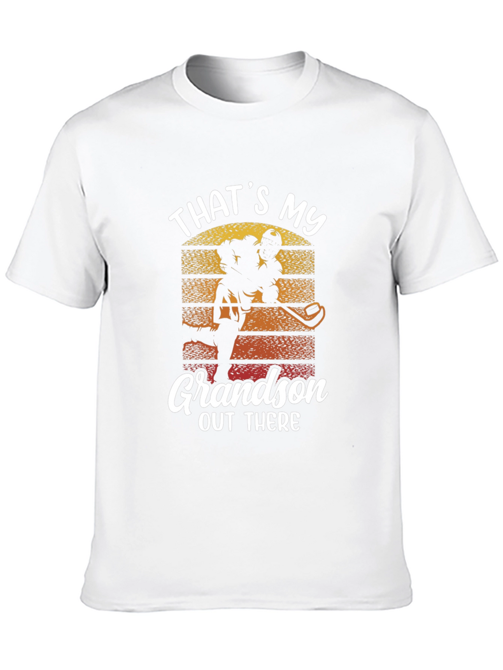 Thats My Grandson T-Shirt - Hockey Silhouette