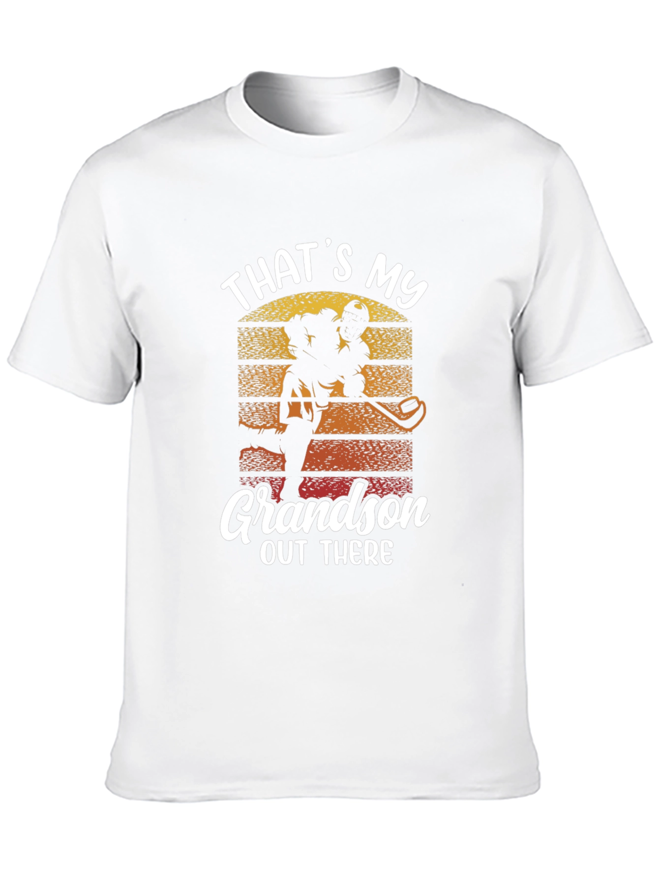 Thats My Grandson T-Shirt - Hockey Silhouette